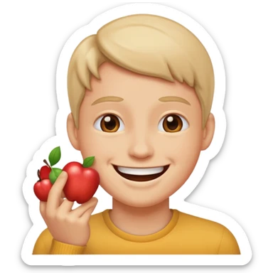 trying not to laugh sticker