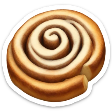 Cinnamon roll sticker