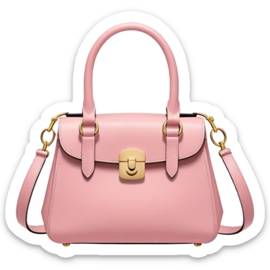 cute pink polene bag sticker