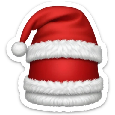 Christmas hat emoji sticker