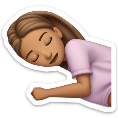 Ariana Grande sleeping sticker