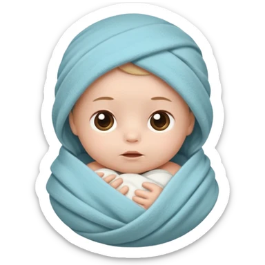 Neonato appena nato sticker