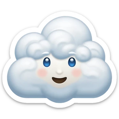cloud sticker