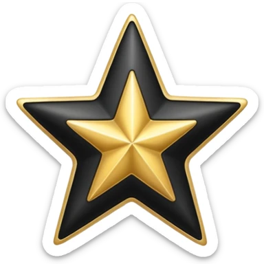 Half black star emoji when we need to have half rating sticker