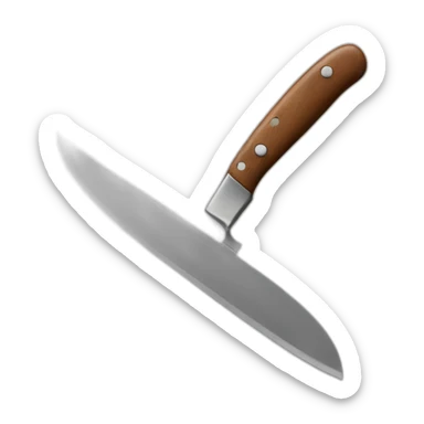 goofy ahh kitchen knife sticker