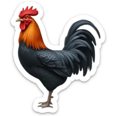 Cock sticker