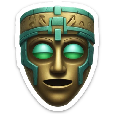 Tomb of the mask  sticker