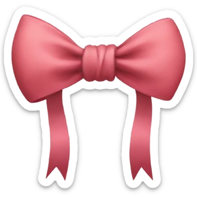 Bow sticker