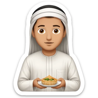 RAMADAN DAILY ROUTINE FOR A GUY sticker