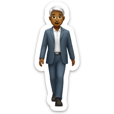 Therapist walking sticker