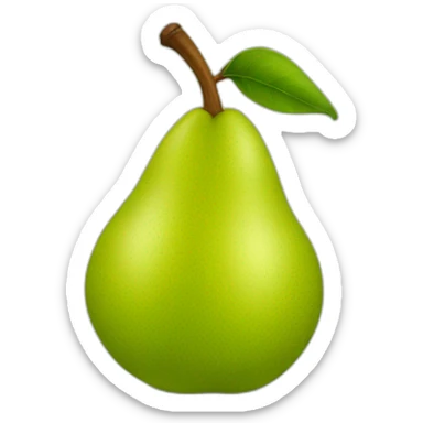 pear sticker