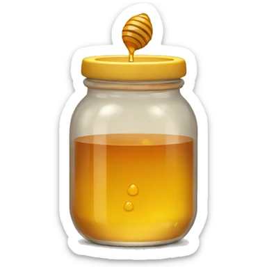 honey jar sticker