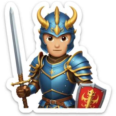  a dragon knight sticker