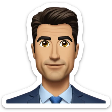 Jesse Watters on Fox News sticker