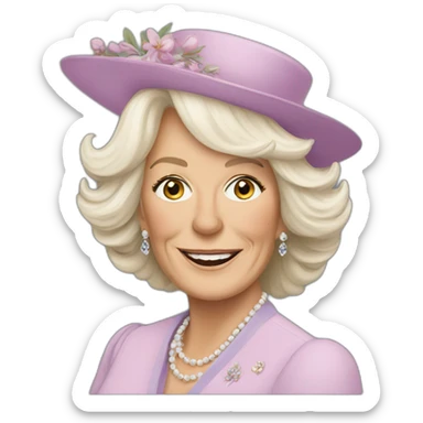 Duchess of Cornwall sticker
