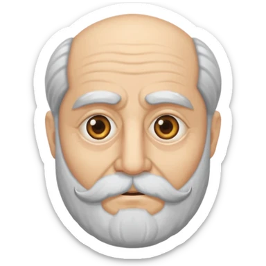 Un emoji que represente a un hermitaño misterioso sticker