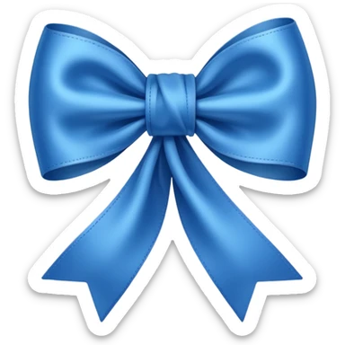 blue ribbon awareness sticker