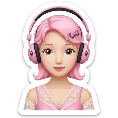 Audífonos Coquett  sticker