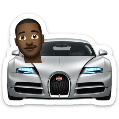 niggas in bugatti sticker