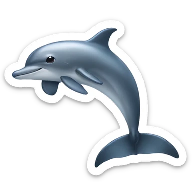 delfin sticker