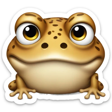 Toad crying like a loser sticker
