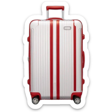 Essential Cabin luggage Red rimowa sticker