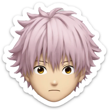 Itadori yuji form Jujutsu kaisen  sticker