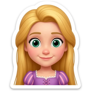 Rapunzel sticker