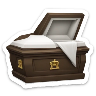 White Coffin sticker