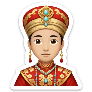 The Geo Archon Zhongli sticker