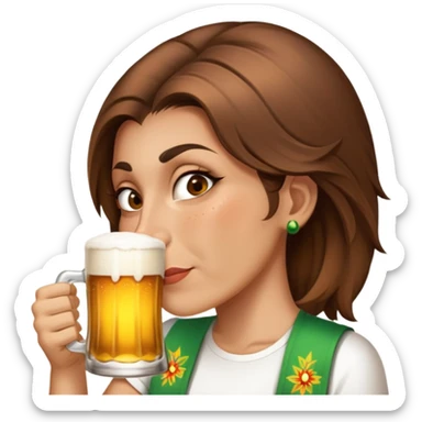 Cerveza Drinker sticker