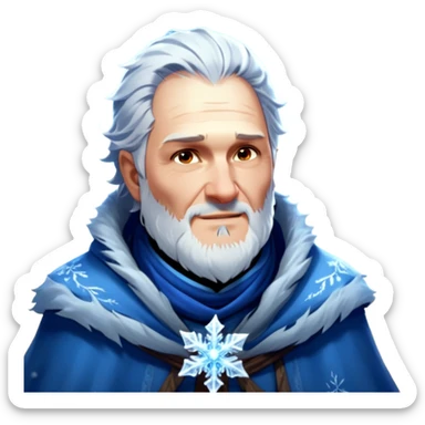 Frost Wizard sticker