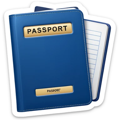 Passport sticker