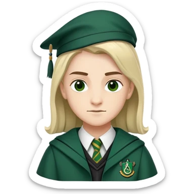 Jamie yeates is Marcus Flint in harry potter, wear hogwarts slytherin uniform sticker