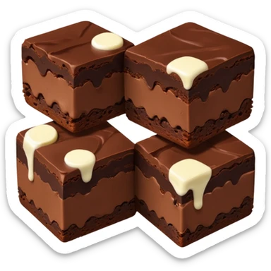 Triple Chocolate Brownie Bites sticker