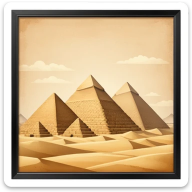 pyramids of giza sticker