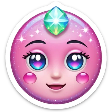 Pink aesthetic sparkles like this✨ sticker