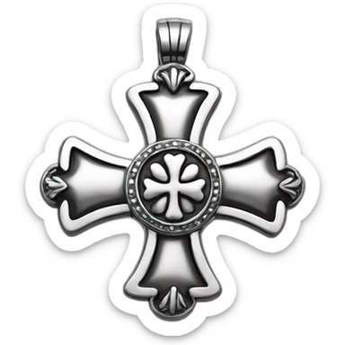 Chrome hearts cross sticker