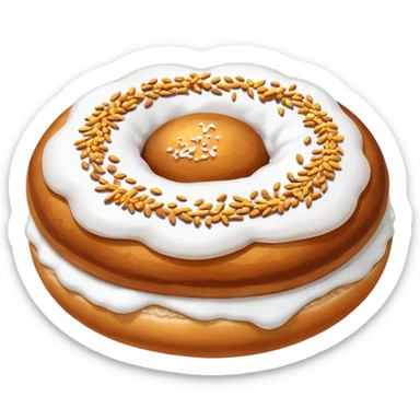The meal sufganiyot sticker