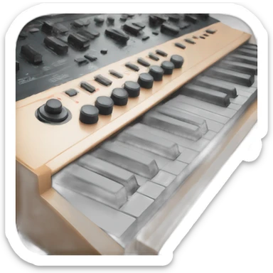 A Midi Controller sticker