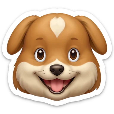 Dog Smile sticker