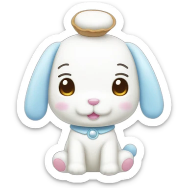 cinnamoroll from hello kitty sticker