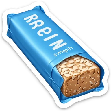 protein bar sticker