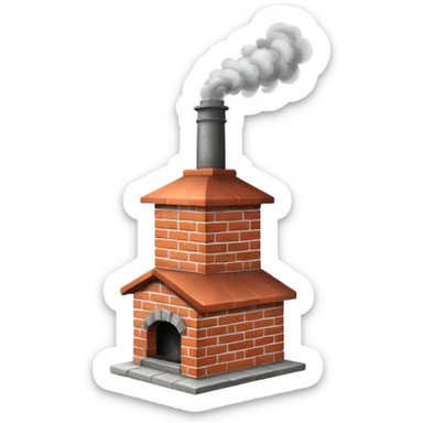 house chimney sticker