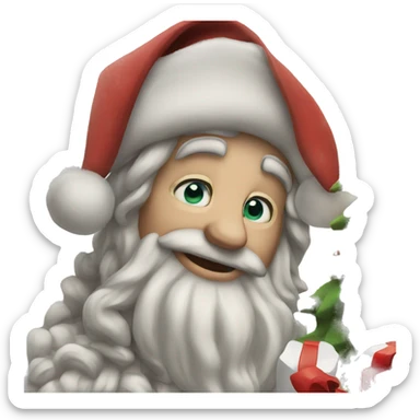 Christmas sticker