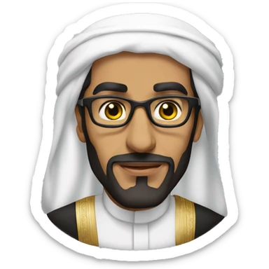 Sheikh Zayed sticker