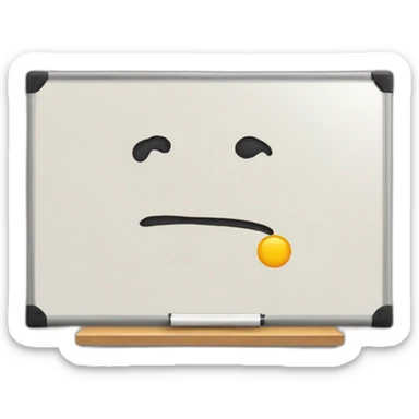 dry erase board sticker