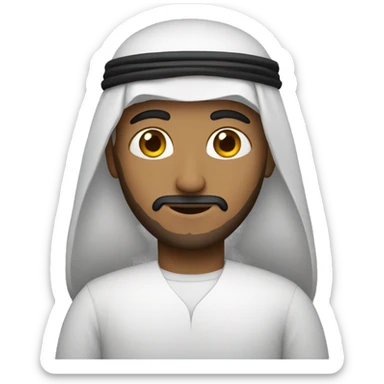 An arabic person sticker