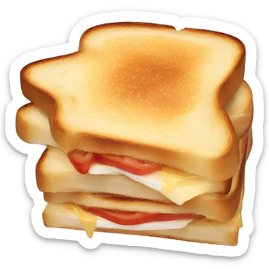 toasted sandwich sticker