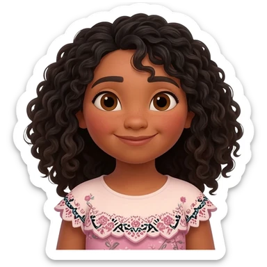 Pepa from the movie Encanto sticker